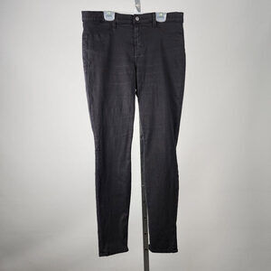 J Brand Black Super Skinny Mid Rise Jeans Size 31